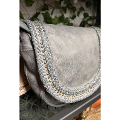 Sac cuir azur Will XL biba