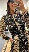 Robe chemise à pois RESOLUE