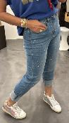 Pantalon Jeans  strass 50928249