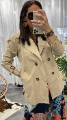 Veste trench mi-long beige 50984245 MM 