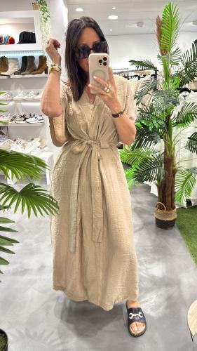 Kimono long taupe 153-240001 BSB