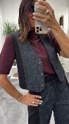 Veste gilet barman noir LC91KGZ IMPERIAL