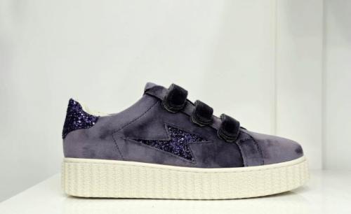 Baskets éclair violet BILLIE BK2756