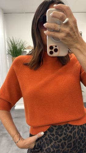 Pull manches courtes orange M3025857 IMPERIAL