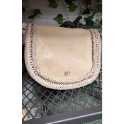 Sac cuir crème Will XL biba