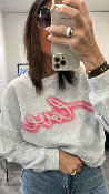Pull bi-matière Love KXMA0200 KKS