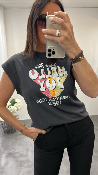 Tee shirt noir RICHIE MHJ