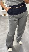 Pantalon gris et marine P6A3KDH IMPERIAL 