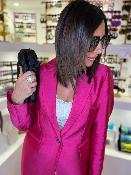 Veste blazer rose satin Jacinta 30407113
