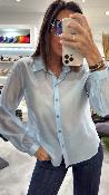 Chemise vaporeuse bleu ciel KXCM0249 KKS