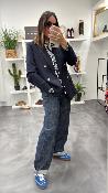 Jeans large brut S38M0305 Souvenir 