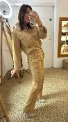 Pantalon large coton sable ZENITH BB