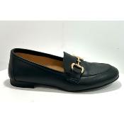 Mocassin cuir noir CM2825
