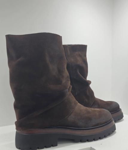 Bottines cuir marron GR3617 