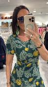 Robe longue citron WWU124 NT