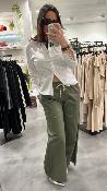 Pantalon coton kaki KXPA0231 KKS