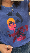 Tee shirt bleu KAREN MHJ