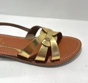 Sandales mules doré AN-07-25 ANAMAIA