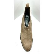 Bottines tiag cuir taupe DK50