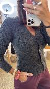 Gilet cardigan gris SAMSO GM