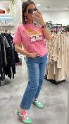 Tee shirt rose JANIS MHJ