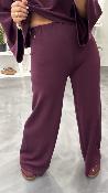 Pantalon fluide bordeaux 054-212019 BSB 