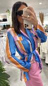 Kimono lignes colorées VEGA Lpe