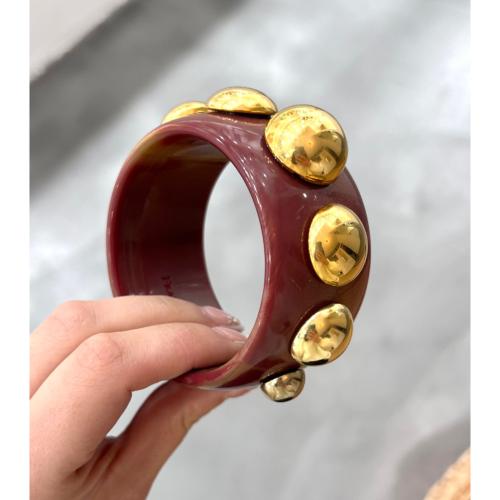 Bracelet jonc rose