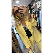 Blazer jaune Sophie