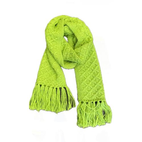 Echarpe lime 019416 