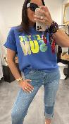 Sweat fin bleu MILA MHJ