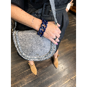 Sac cuir azur Will XL biba
