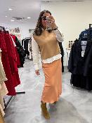 Jupe midi Terracotta  GALVY