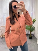Veste blazer terracotta PARFAITE G&M
