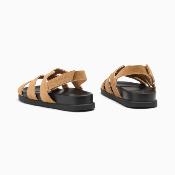 Sandales plates camel SALLY 2790 WU
