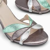 Sandales à talon Aveline multicolore 2768 WU