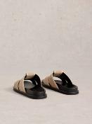 Sandales cuir beige 443513 WHITE STUFF