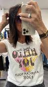Tee shirt blanc KAREN MHJ