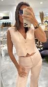 Pantalon flare rose KXPA0353 KKS