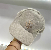 Casquette velours beige CA006