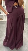 Pantalon fluide bordeaux P6D9KICC IMPERIAL 