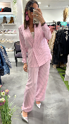 Pantalon fluide rose PVT3JHF IMPERIAL