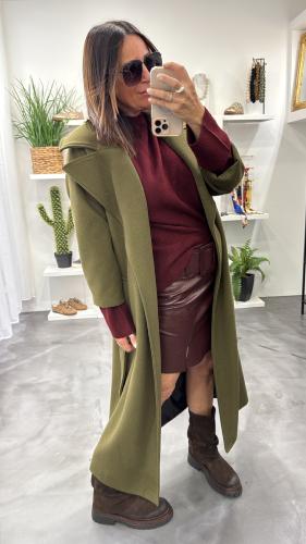 Manteau long Kaki A36A0307 Souvenir