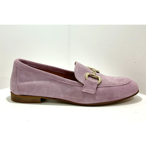 Mocassin cuir lilas CM2825
