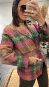 Manteau à carreaux VIGOUREUSE