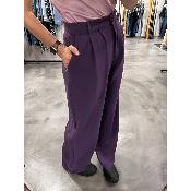 Pantalon large violet M8201P
