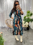 Robe longue  imprims AVA 442711 WHITE STUFF 