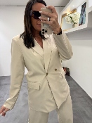 Veste blazer beige CESAR