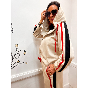 Sweat shirt beige zip FG91IHZ IMPERIAL