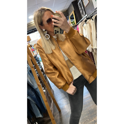 Bomber oversize caramel Oscar